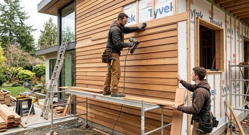 Wood Cladding Installation in Acworth, GA