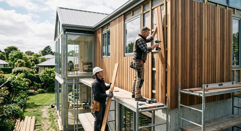 Wood Cladding Installation in Alpharetta, GA