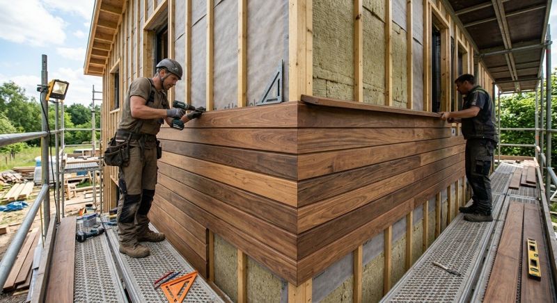 Wood Cladding Installation in Ball Ground, GA