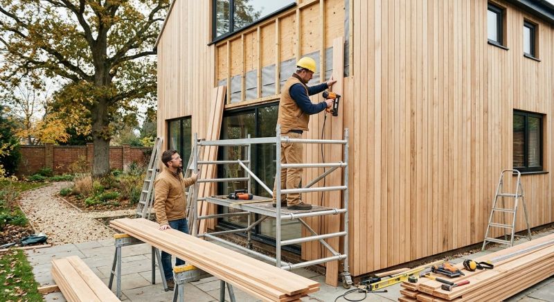 Wood Cladding Installation in Mableton, GA