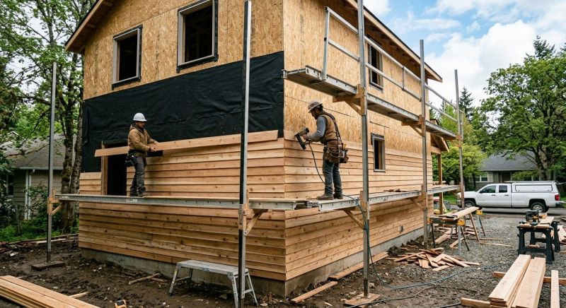 Wood Siding Installation in Lawrenceville, GA