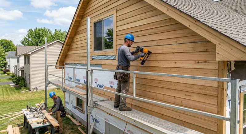 Wood Siding Installation in Roswell, GA