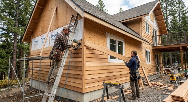 Wood Siding Installation in Roswell, GA