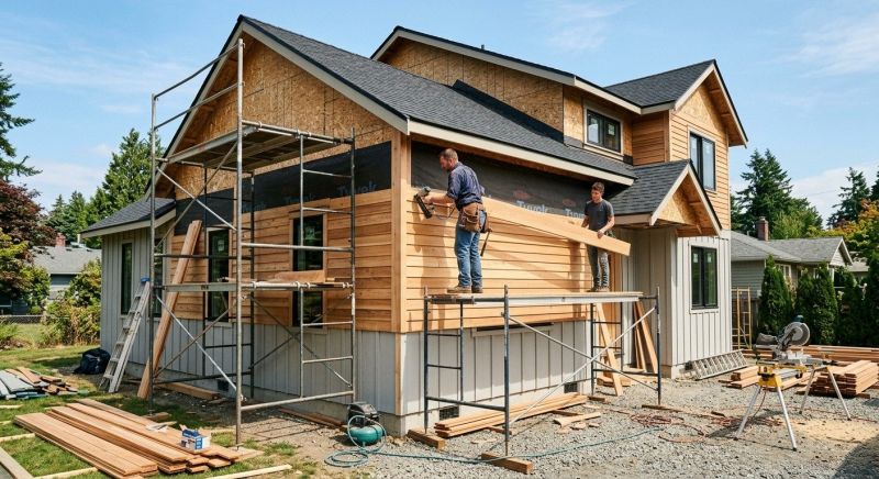 Wood Siding Installation in Woodstock, GA