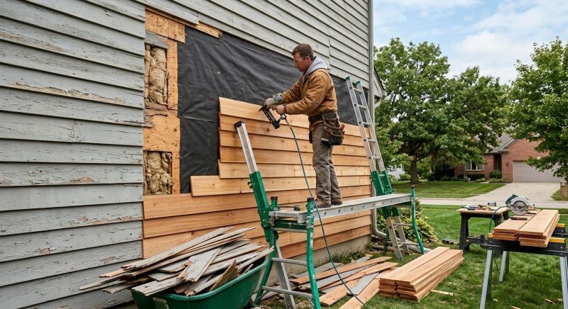 Wood Siding Replacement in Roswell, GA