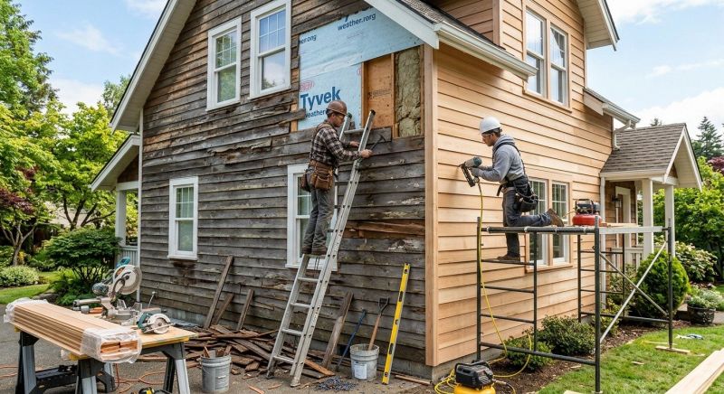 Wood Siding Replacement in Lithia Springs, GA