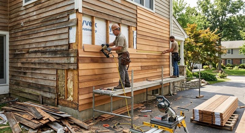 Wood Siding Service in Canton, GA